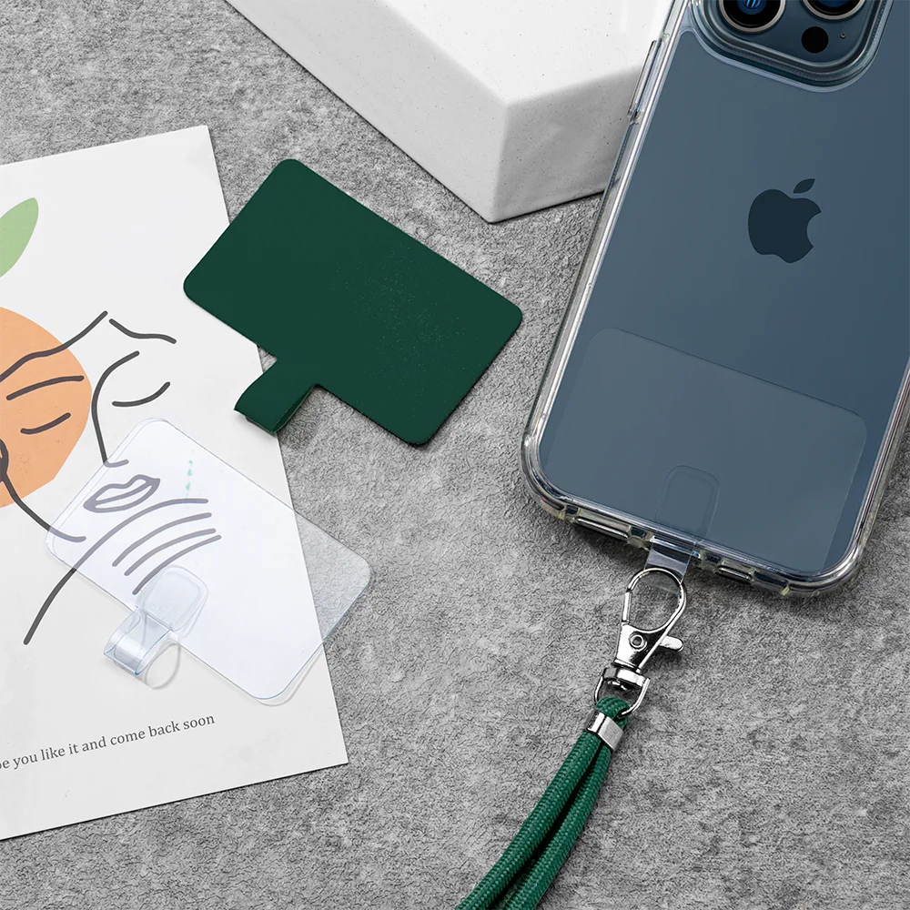 Фланелевые чехлы для смартфонов Dacron аксессуары универсальное ожерелье через плечо нашивка язычок цепочка трос ремешок мобильного