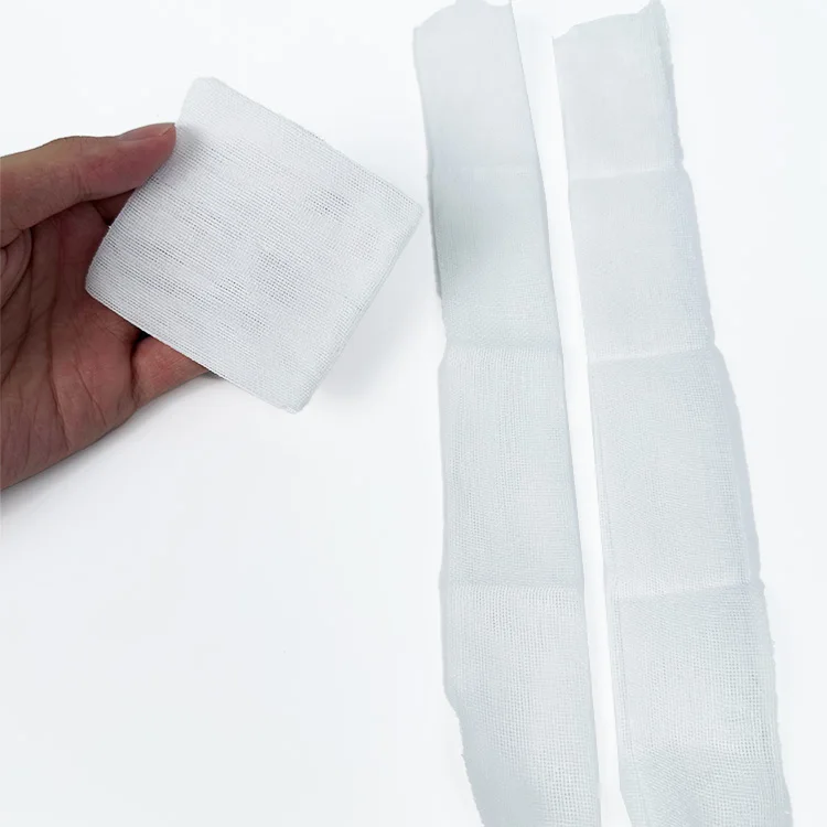 Wholesale Non-Sterile and Sterile Gauze Compress Sponge Disposable Medical Surgical Absorbent Gauze Swabs