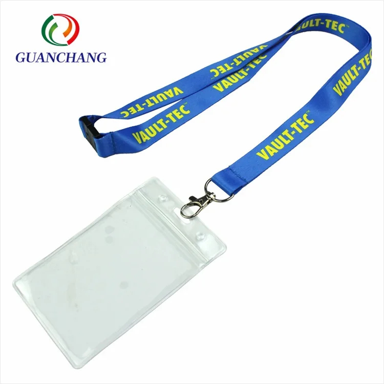 Модный рекламный подарок от поставщика на заказ, Китайский держатель для кредитной карты с индивидуальным размером, ремешок на шею