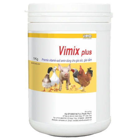 
 Вьетнамское производство GMP Vet, мультивитамины плюс аминокислота для домашнего скота, лошадь Vimix plus  