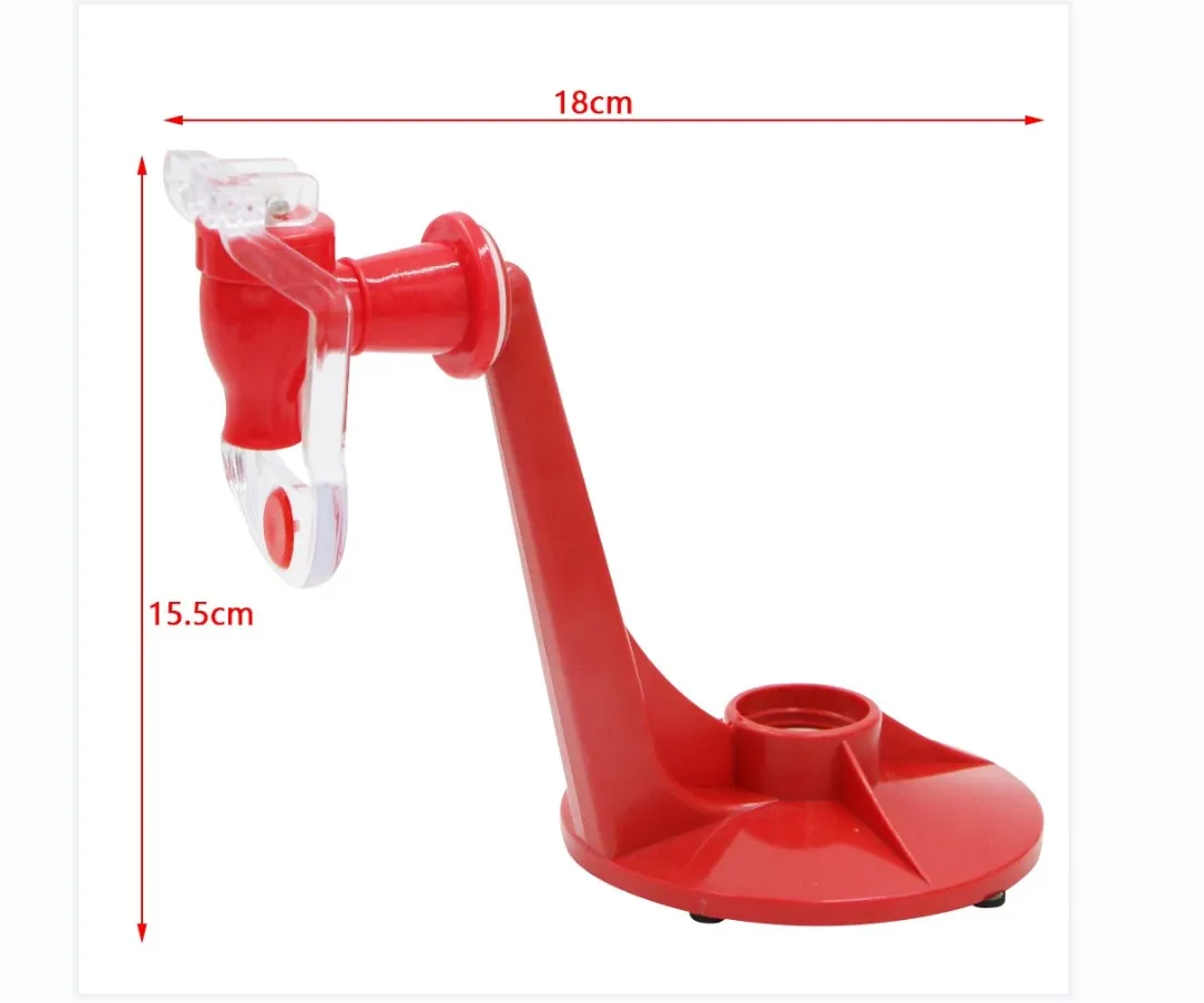 New Novelty Saver Soda Dispenser Bottle Coke Upside Down Drinking Water Dispense Machine for Gadget Party Home Bar