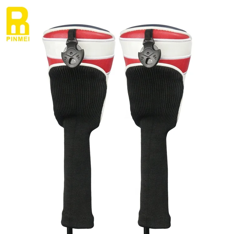 Wholesale Unique Manufacturer PU Leather Golf Club Head Cover