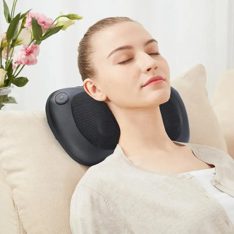 Professional Car Home Cushion 2021 Xiaomi Lefan Leravan Massage Pillow Grey With CE Certificate