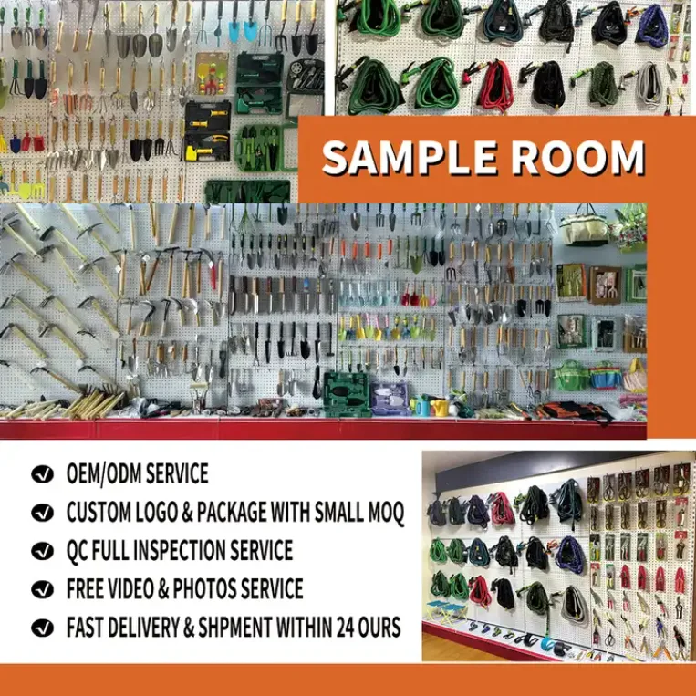 Heavy duty 13 pcs garden planting tool equipment garden tool set with suitcase