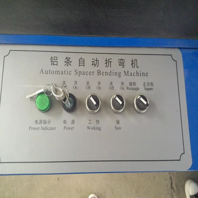 Insulating Glass Making Machinery Aluminum Spacer Bar Bending Machine For Glass Deep Processing