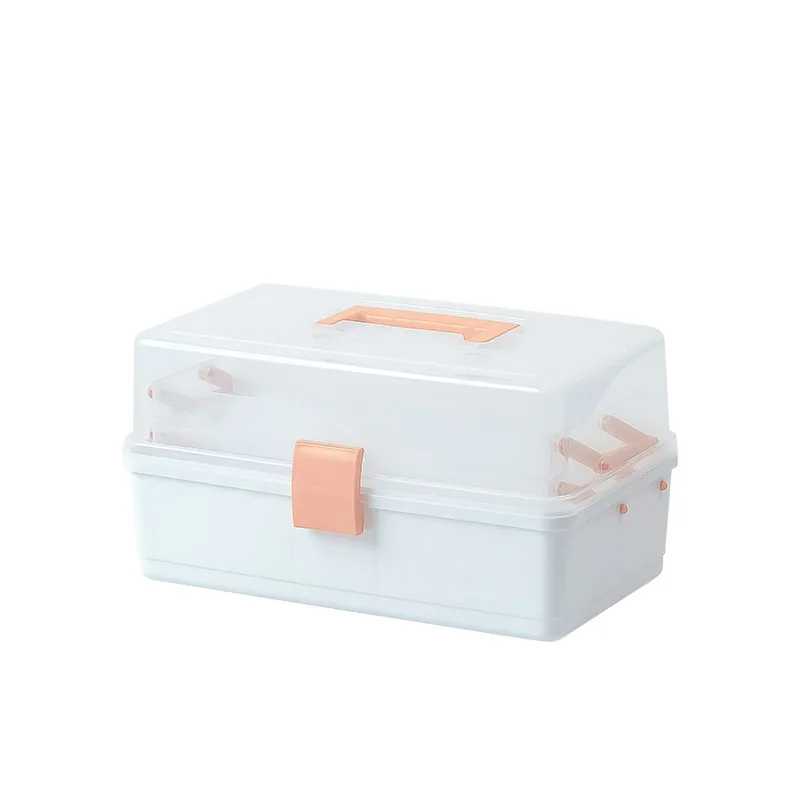 Wholesale Plastic Medicine Chest Portable Multi-Purpose 3 Layer Medicine Box