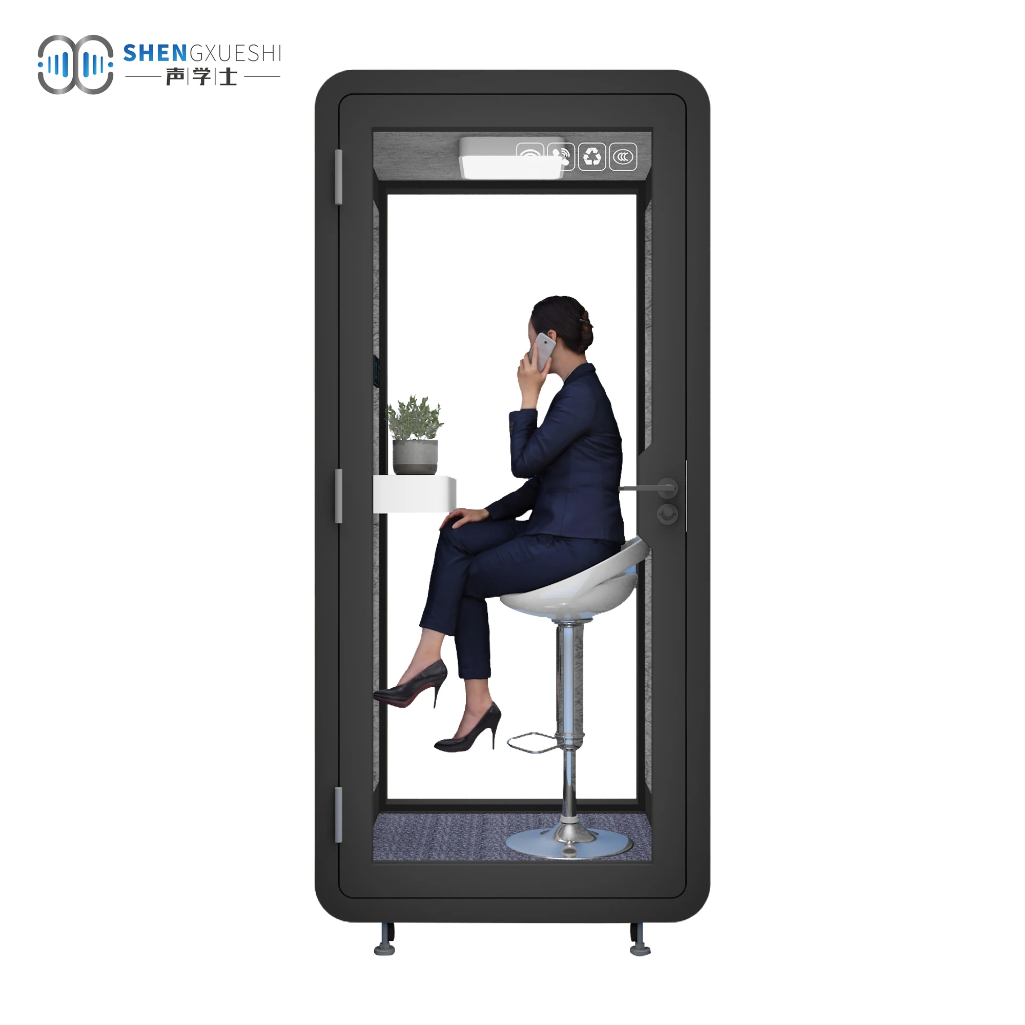 Cabin Soundproof Privacy Noise Cancelling Office Phone Booths Work Meeting Office Pod Sound Proof Booth Phone Booth