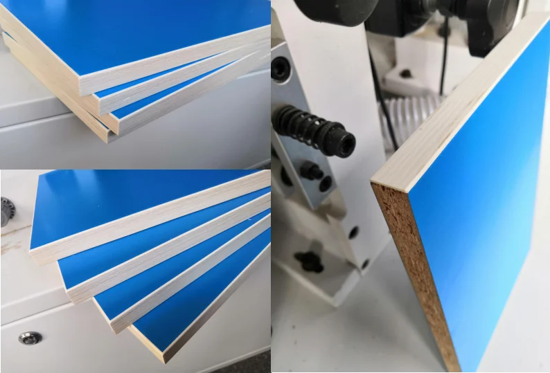 FS-5 Foshan straight line full automatic wood edge banding machine pvc for mdf wood