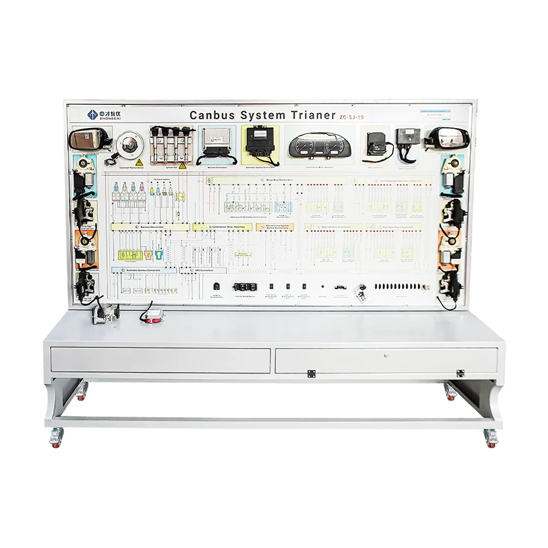 Automotive Transmission Teaching Equipment Can Data Transmission Network System Teaching Board