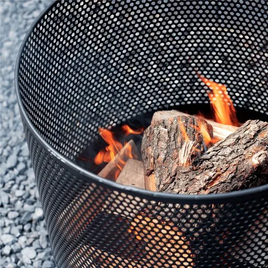 2024 Stylish And Simple Portable Charcoal Grill Stove Fireplace With Heat With Fire Poker