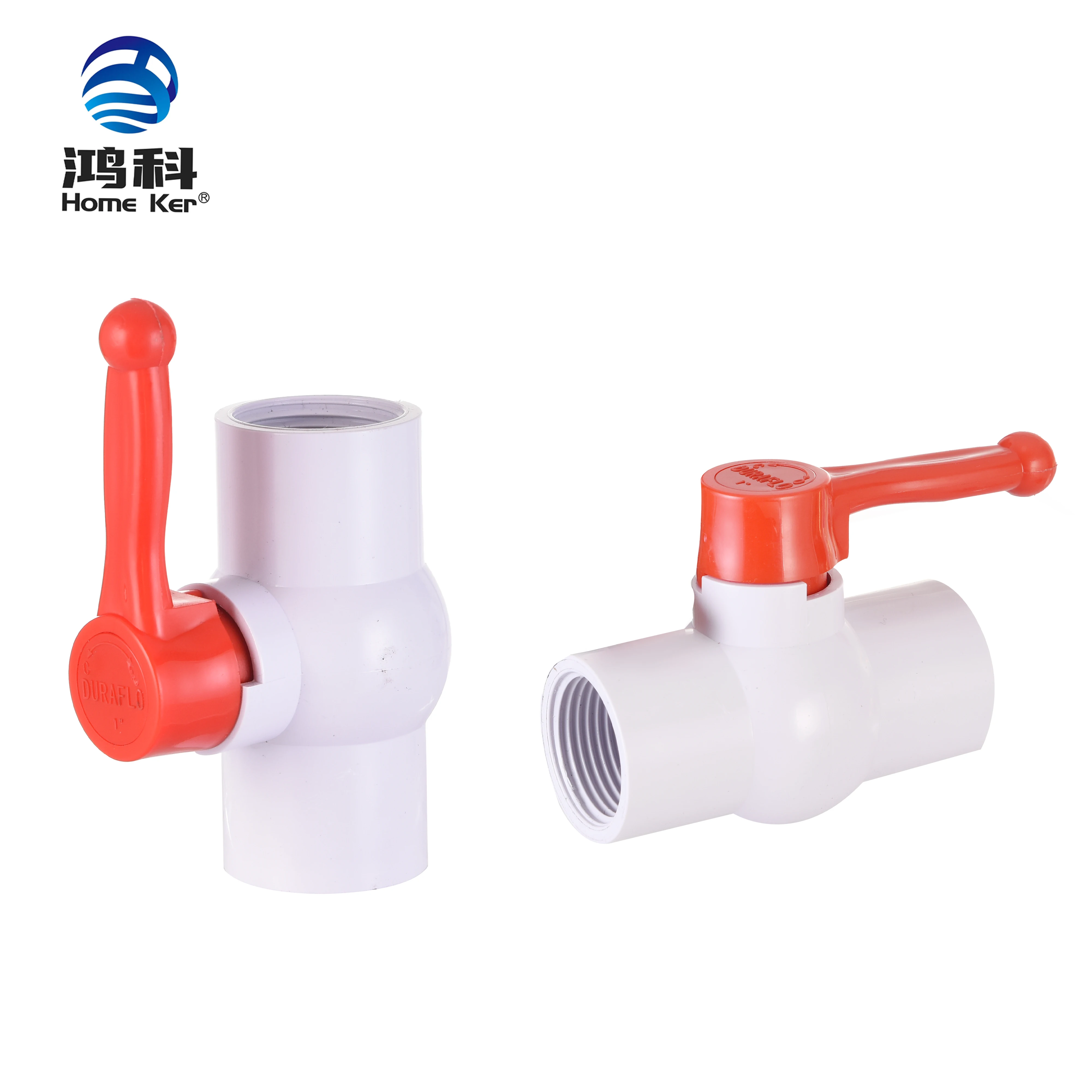 2 варианта плавающий шаровой клапан тип ручной зеленый ПВХ красный ложки с длинной ручкой UPVC фиксированной