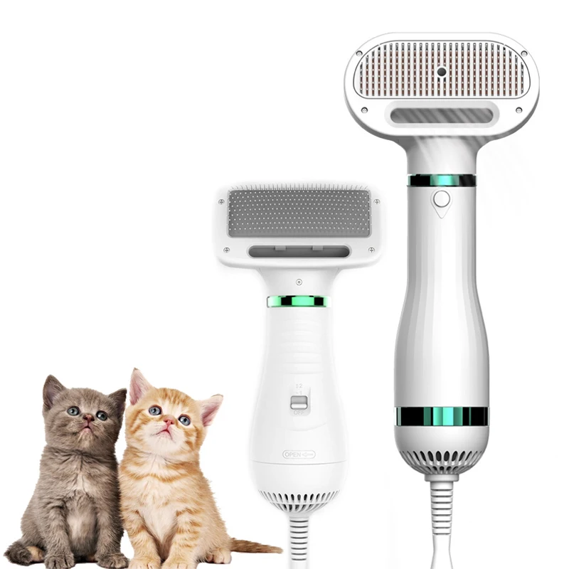 Wholesale Hot Multi Function High Quality Cat Dog Hair Removal Electric Pet Hair Comb Dryer Pet Comb