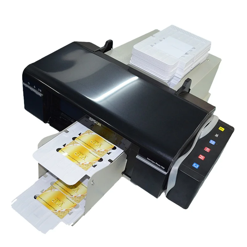 2024 ID Card iInkjet Printer Smart Automatic Card Printer L800 Business Card Printing Machine Inkjet Printers