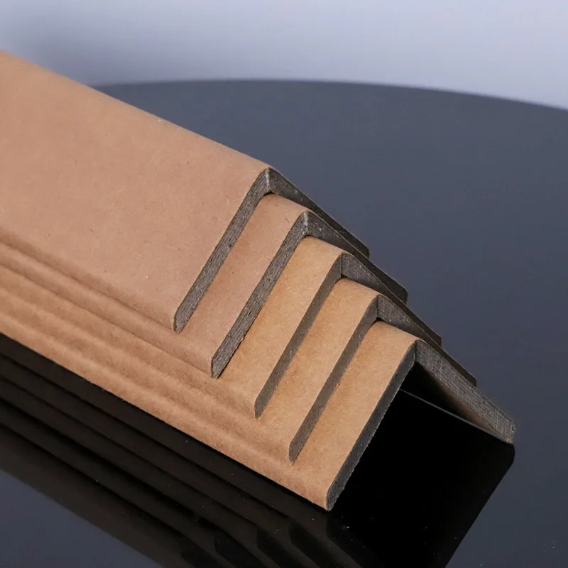 Eco-friendly  L shape Carton edge protecting paper corner protector for pallet carton edge board protector