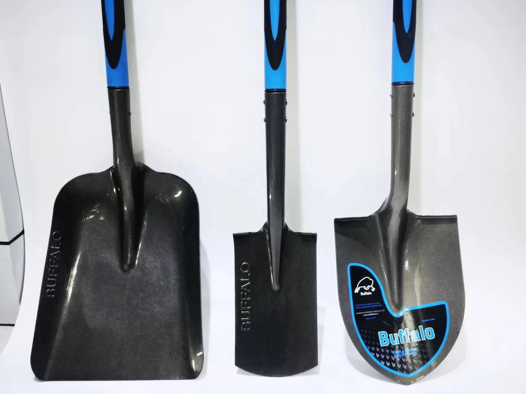 Metal flower wood leveling custom english germany alligator orange T grip shovel huamaoji fertilizer earth sample construction