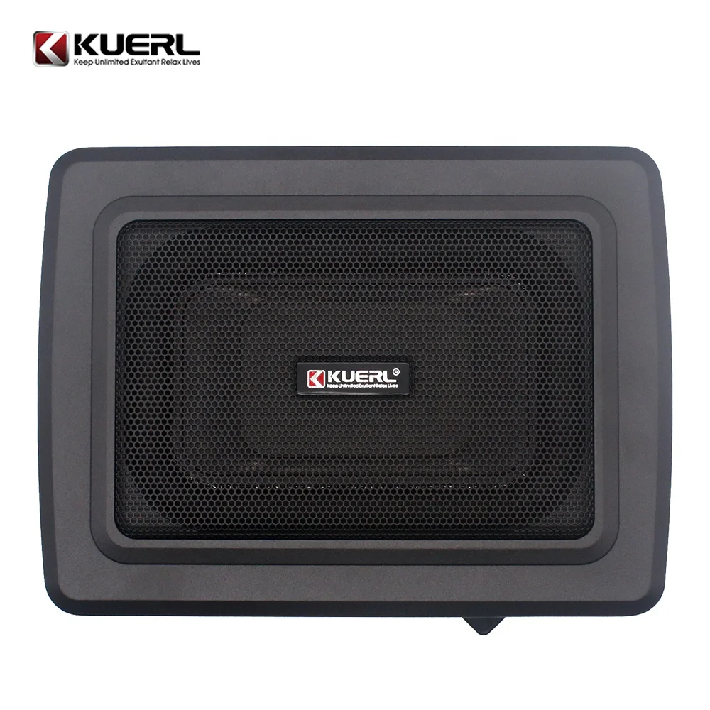 Guangzhou Kuer 6*9 inch multimedia car audio slim woofer speaker subwoofer SPL ative auto subwoofer