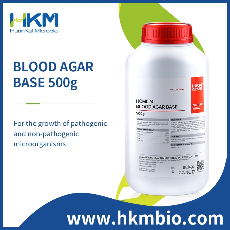 Blood Agar Base for for isolation and cultivation of fastidious microorganisms