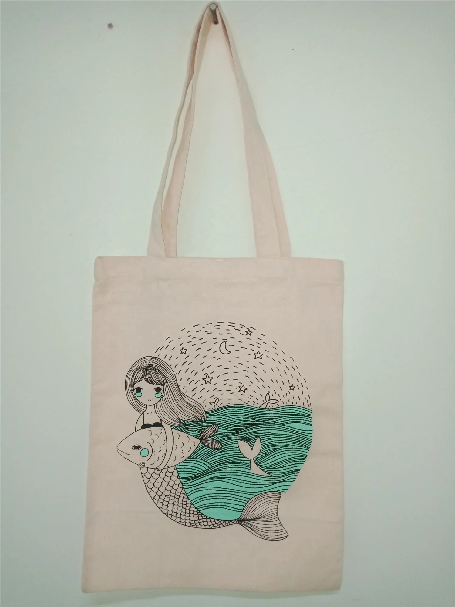 Vietnam factory eco friendly cotton canvas shopping bags high quality customized print