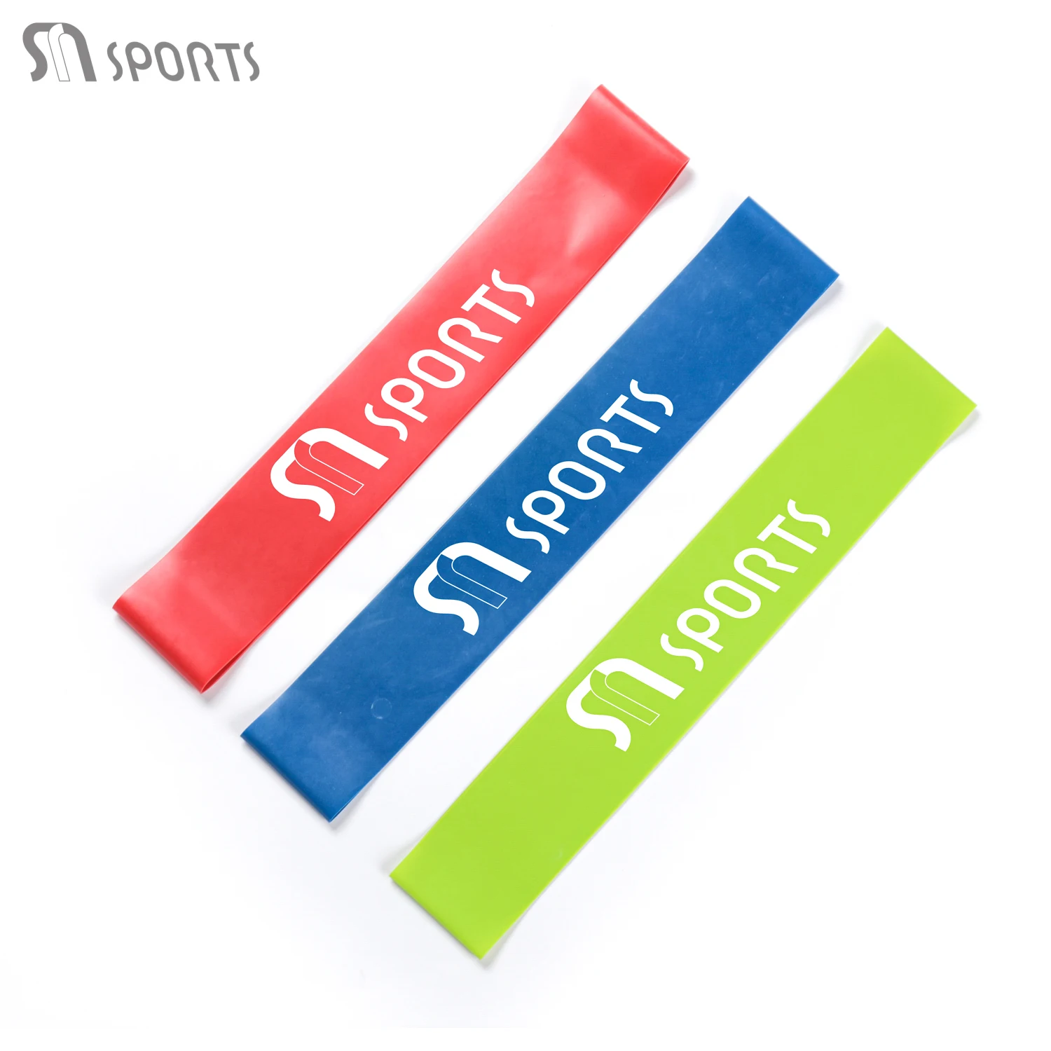 Wholesale Factory Direct Sale Latex Elastic Mini Resistance Loop Exercise Bands