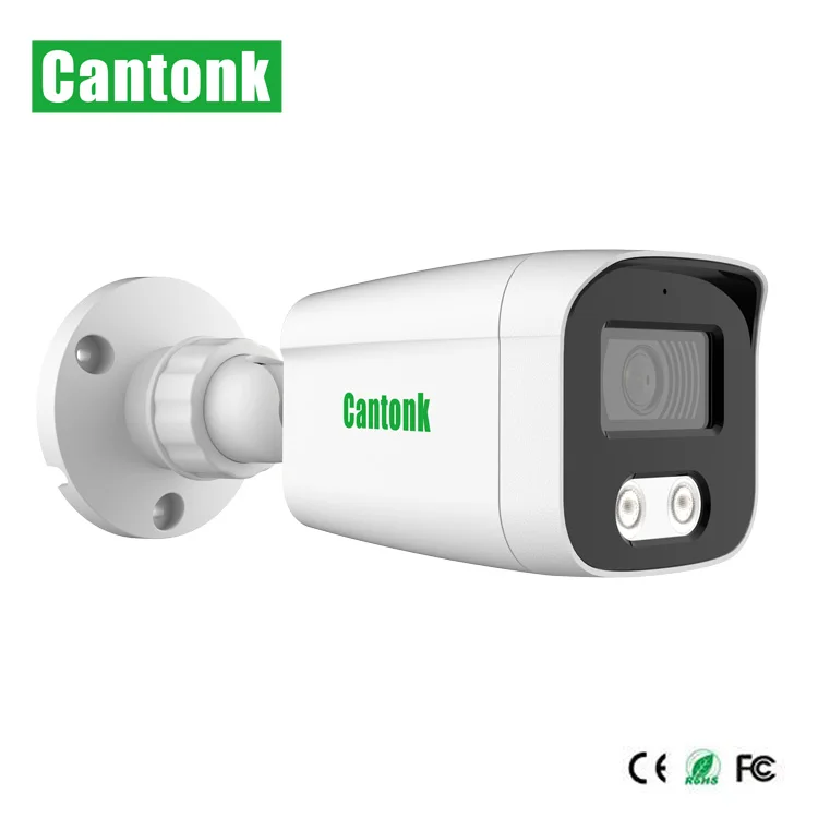 Cantonk Cheap AHD 2MP CCTV 5M/4K Lite Bullet Camera Chipset CMOS Waterproof full color Security Camera CCTV video recorder