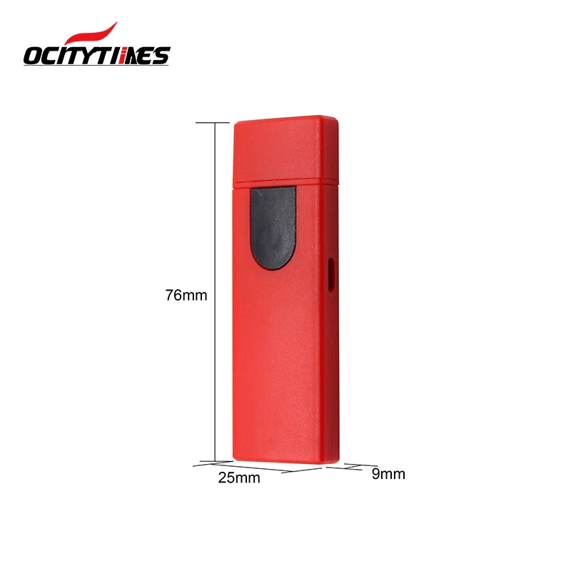 USB Rechargeable Windproof Electronic Lighter Flameless Cigarette USB Lighter