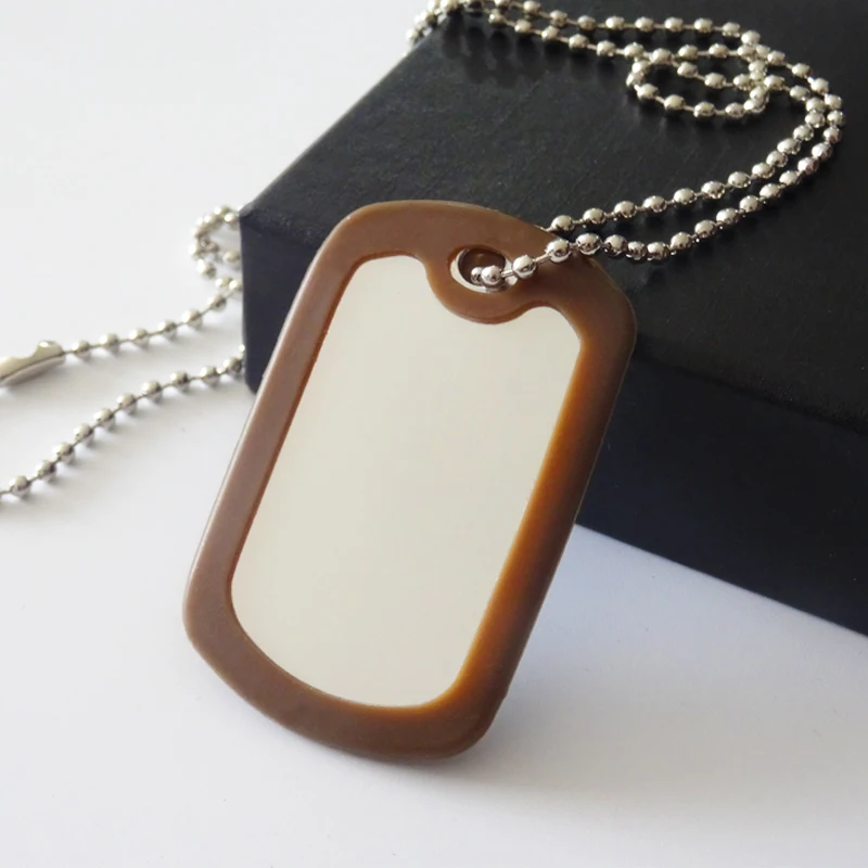 Wholesale Custom High Quality Zinc Alloy Stainless Steel Laser Engraved Metal Dog Tag With Your Logo
