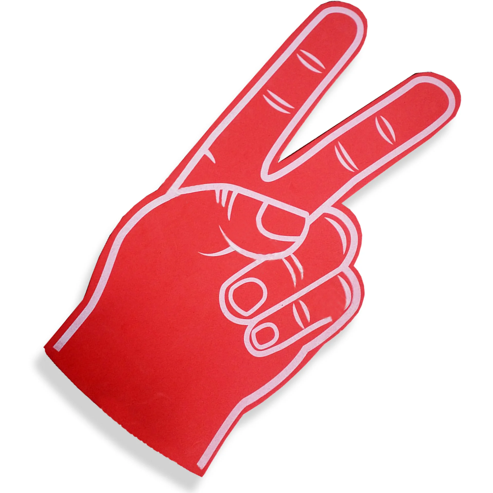 OEM Customized Logo Printing  Hand Fingers foam finger Eva Foam Cheering Hand