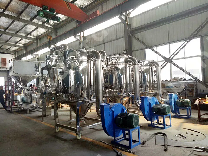 Air classifier barley grass powder grinding mill machine for sale