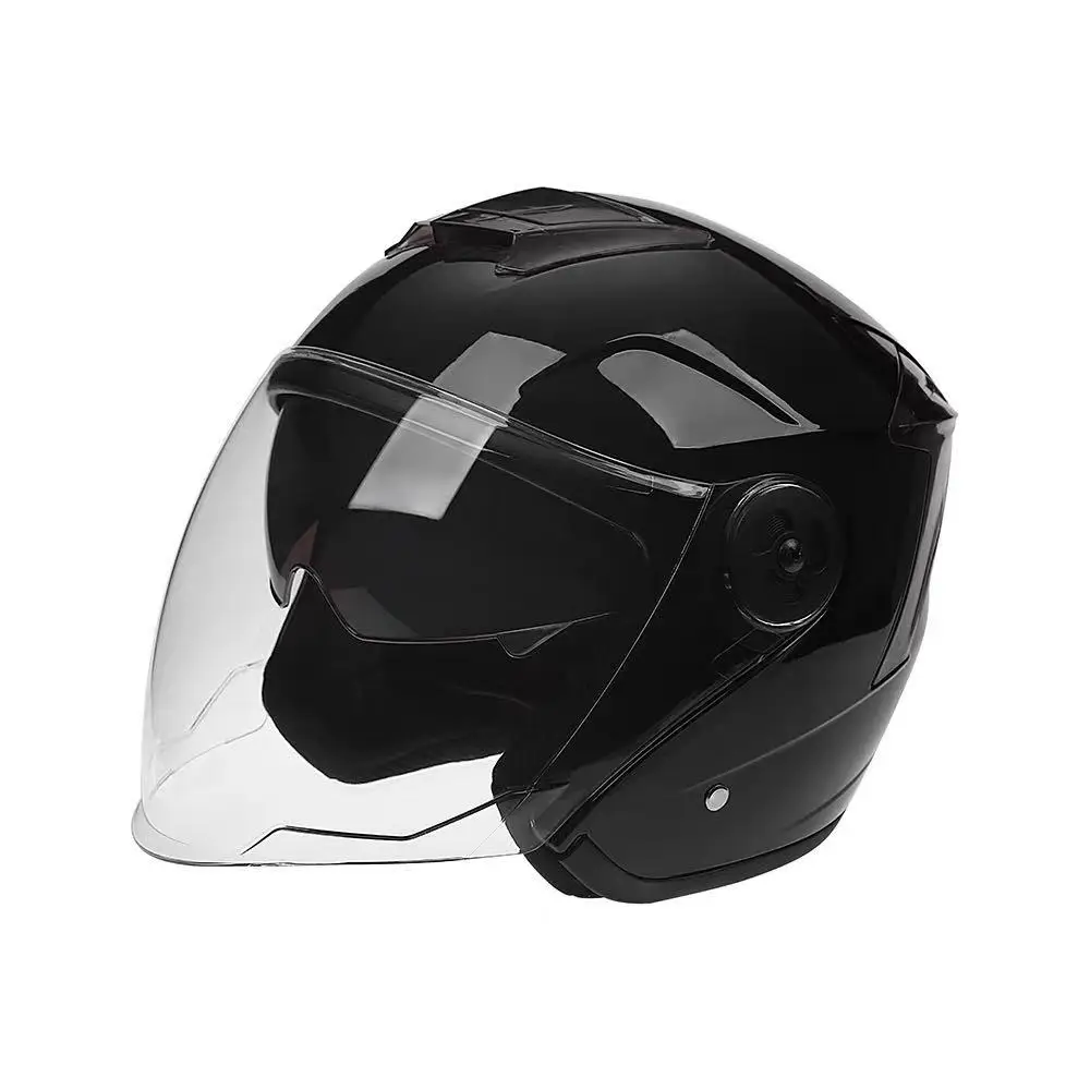 Motorcycle half face helmet with DOT, CE approved, ABS 2019 new design,