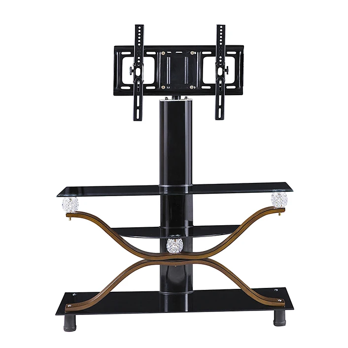 Modern Glass LCD TV Wall Unit Designs Cheap TV Stands for Sale Living Room Furniture Showcase