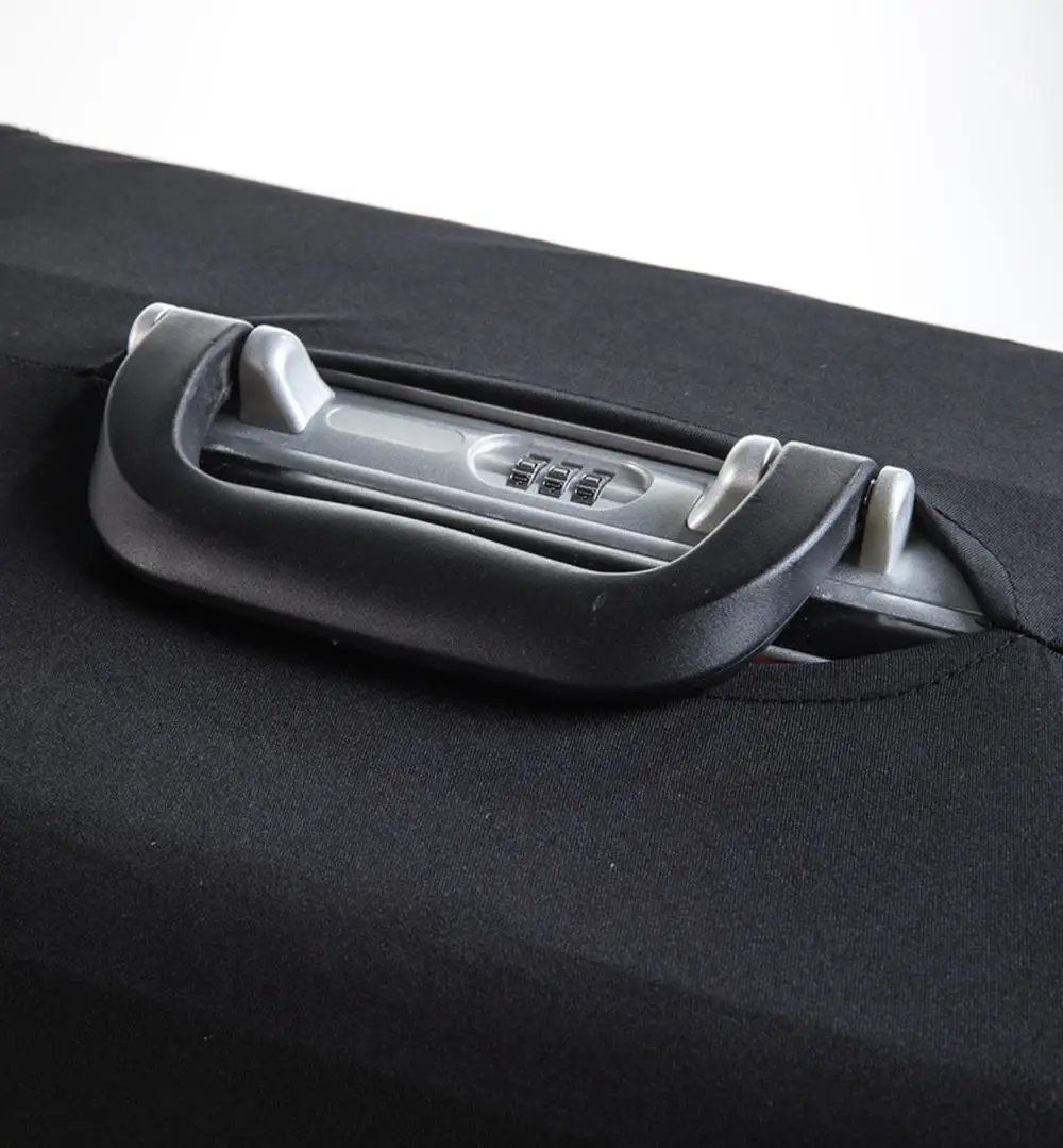 Wholesale  Suitcase Protector Solid color Blank Travel Luggage Suitcase Cover
