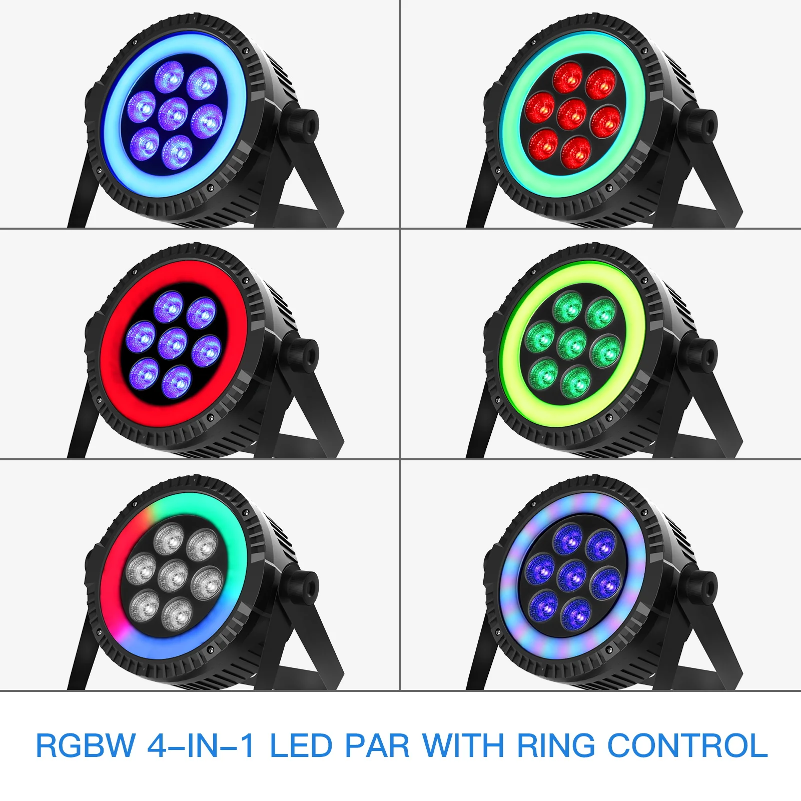 Effect Slim Par up Lighting Wedding Led RGBW 4 in 1 RGB LED LED Matrix Light Black with Circle Ring -50 - 80 2-year CN;GUA 10000