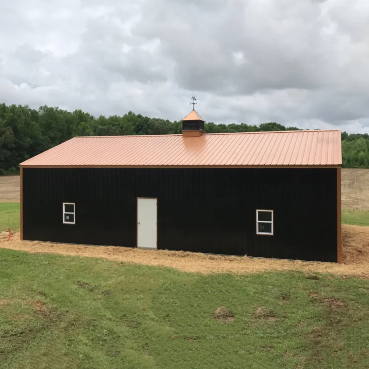 Low cost modern prefabricated building green house metal prefab steel structure home