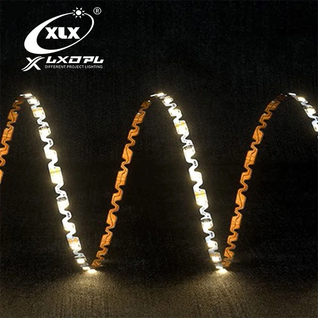 12V XLX Led Strip Light 6mm 72leds S Shape Zig Zag Type Led Backlighting Led Light Strip
