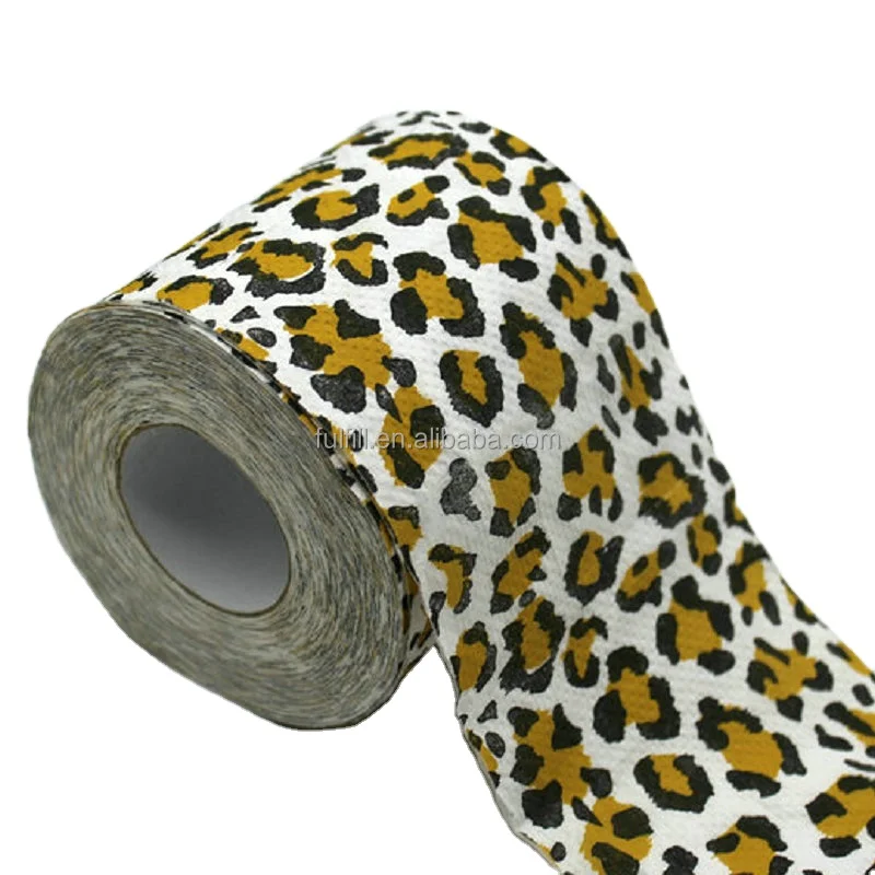 decoration printed paper roll tissue with logo