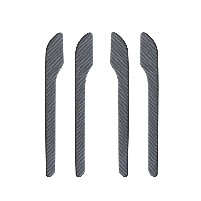 Hot selling new Model Y/3 door handle sticker ABS matte carbon pattern 4-piece set