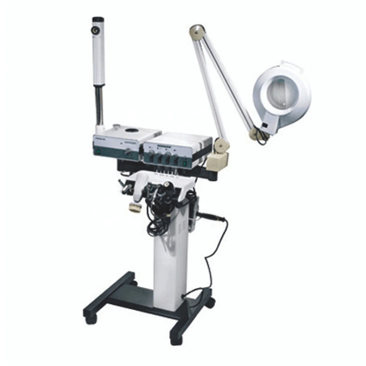 DTY  hot sale multifunction 8 in 1 beauty equipment with facial steamer  magnifying lamp for beauty salon use