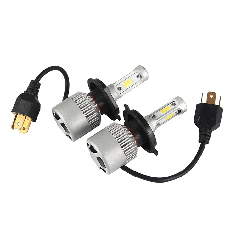 
Powerful super bright led head lights 6000k 8000k aluminum h4 h7 h11 led car bulb 
