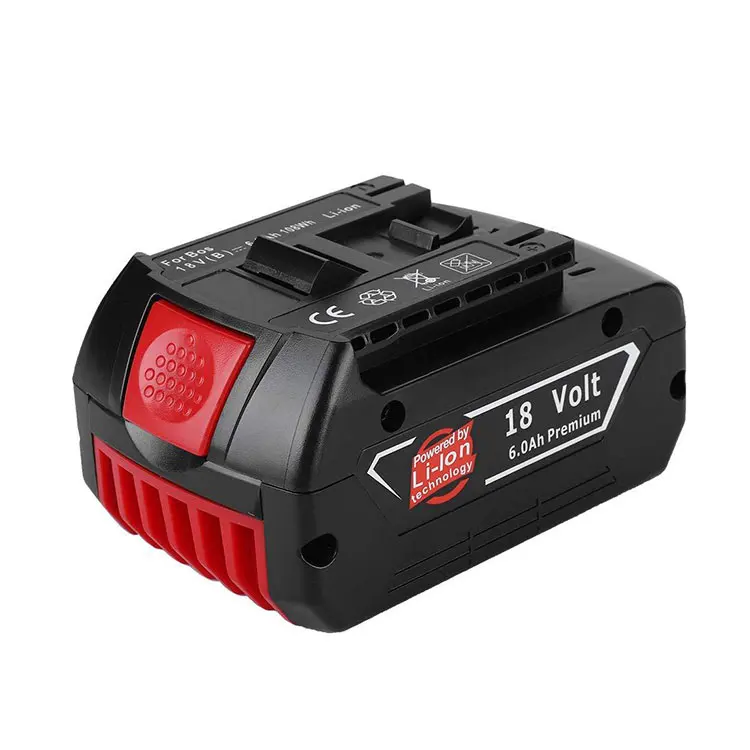 High Power 18V 3.0Ah 4.0Ah 5.0Ah 6.0Ah BAT609 Lithium Ion Power Tool Combo Kit Battery Pack Replacement For Bosch