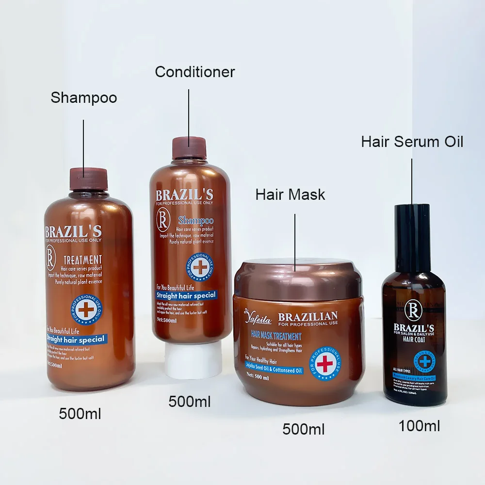 Private Label Gentle Daily Hair Care Set Natural Collagen Protein Rich Nourishing Shampoo and Conditioner for Dry Hair