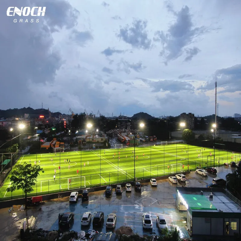 
ENOCH outdoor soccer field carpet grass synthetic turf stadium artificial football grass price 