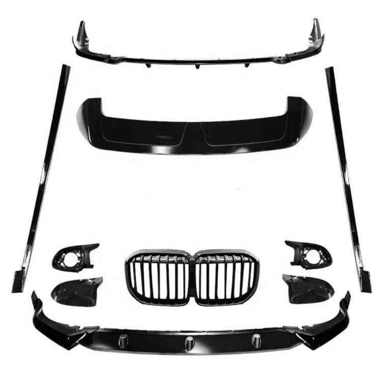 X5 G05 M High Performance Front Wing ABS Material Diffuser Black Gloss Tuning Package For BMW X5 G05 MBM Style 2018