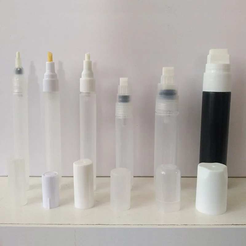 
Marcador 0.7mm 3mm 4.5mm 8mm 10mm 15mm 16mm 30mm 50mm empty marker paint refil pen/ 