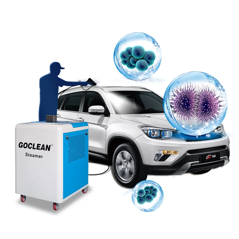 GOCLEAN Car Care Truck Wash System Steam Car Wash Mobile Steam Cleaning Car Wash Machine