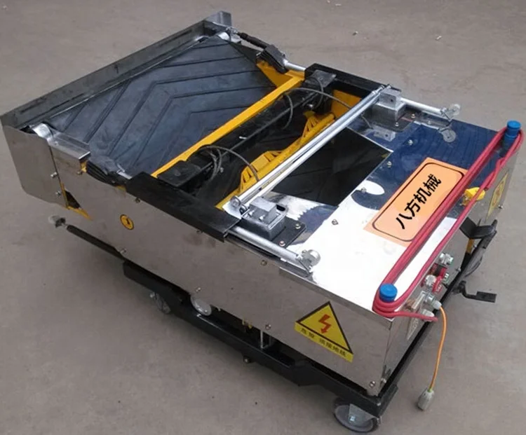 Building tools automatic plastering machine wall cement rendering machine