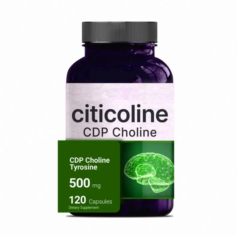 Complex Supplement CDP Choline capsules Supports Brain Health Attention Performance Cdp 500mg