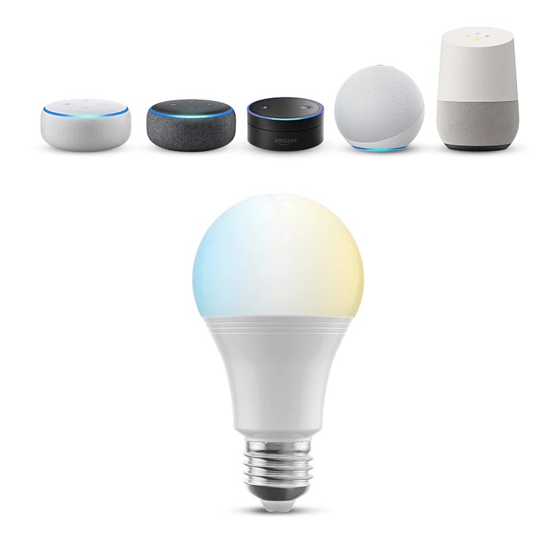 BroadLink Smart WiFi LED Bulb 6.5W Dimmable Compatible With Alexa and Google Assistant Smart Led Bulb