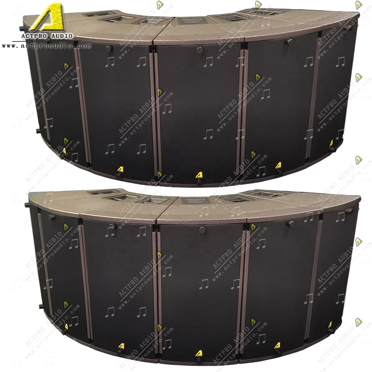 KR153 matrix line array Church line array single 15 inch line array system waterproof paint 2 way active enclosure