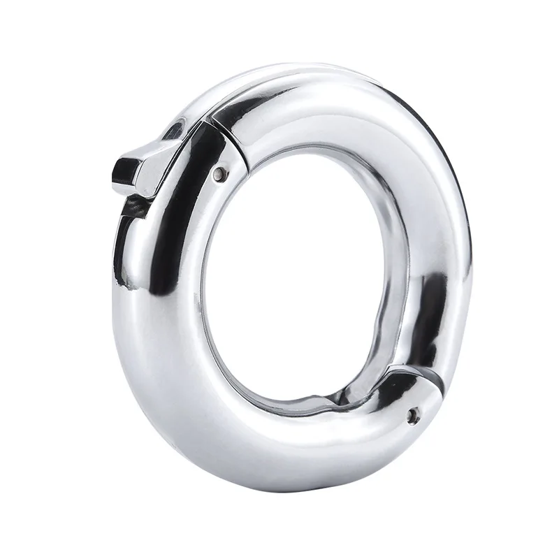 Adjustable Inner Diameter Metal Steel Cock Ring Lock Ring Penis Rings for Male Games