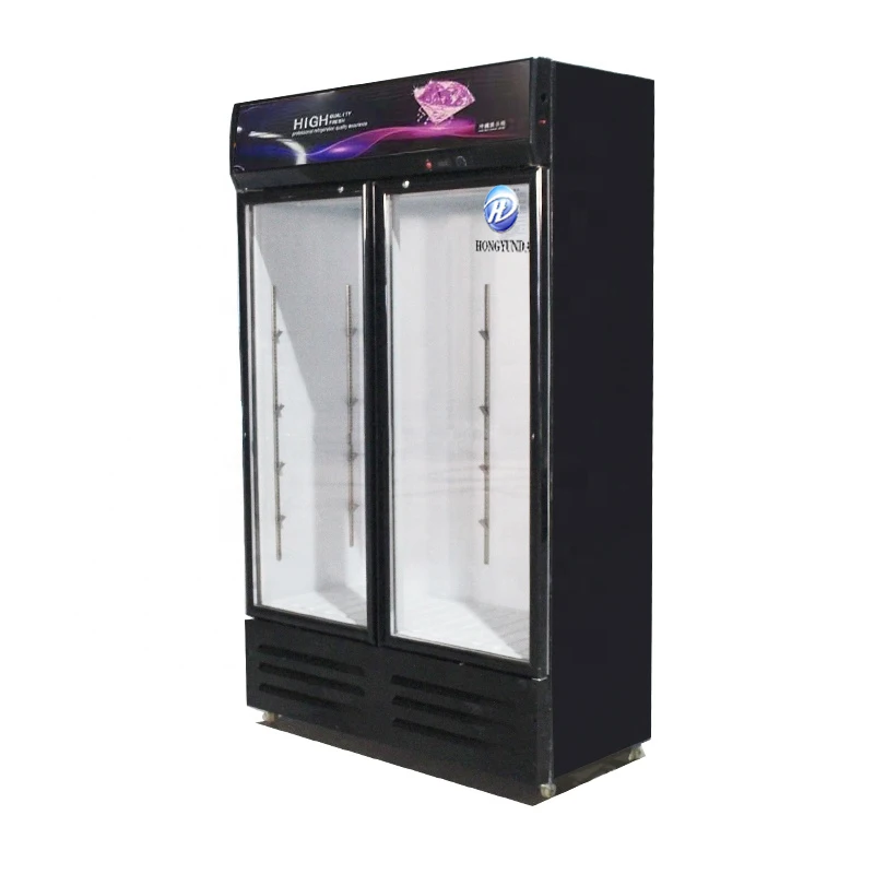 Convenience Store Open coolers beverage fridge glass door Beer Display Refrigerators